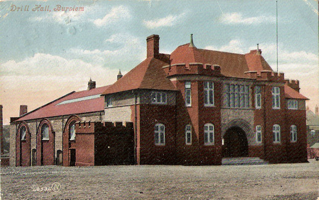 Postcard of Burslem in 1912